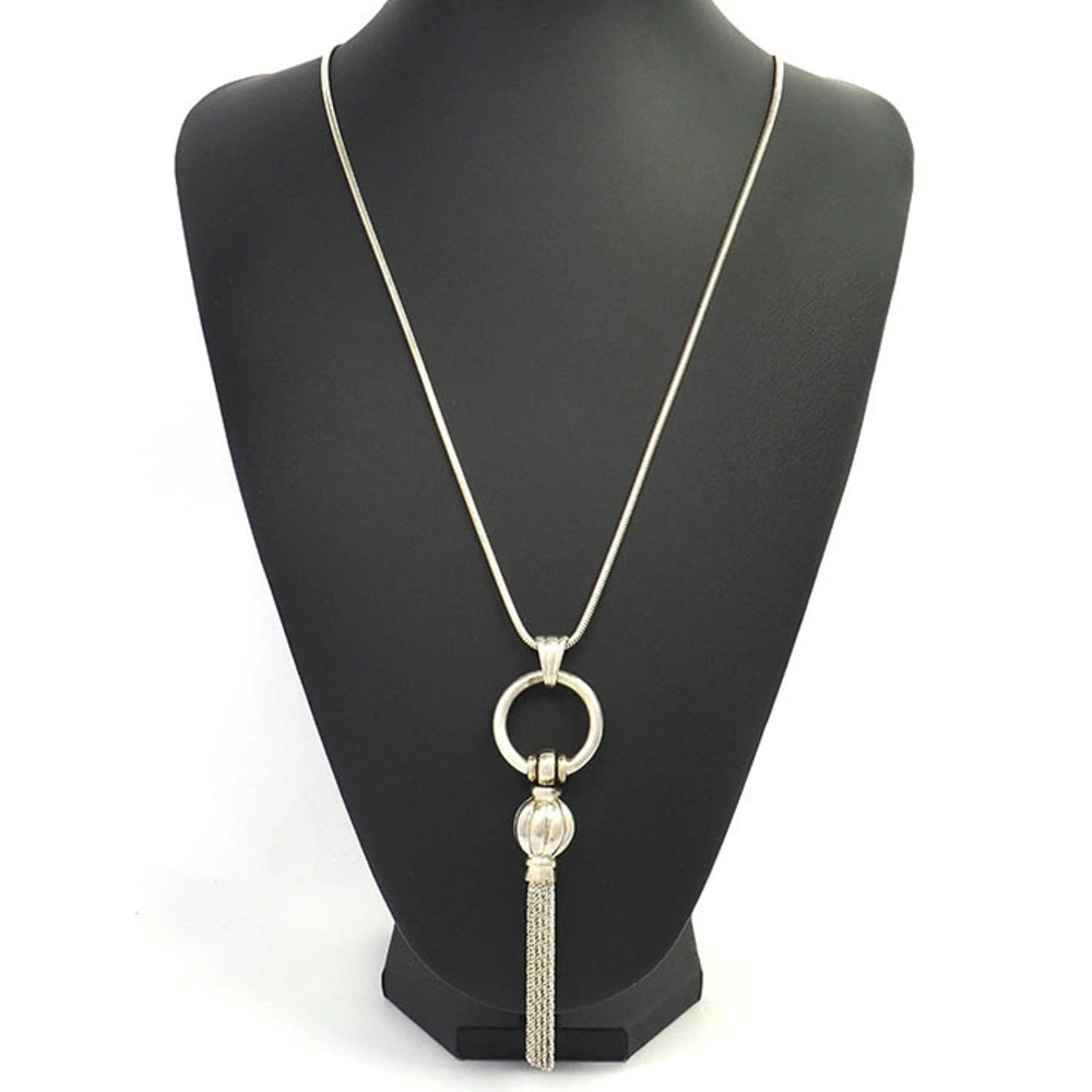 Tiffany Co Fringe Tassel Pendant Sterling Silver